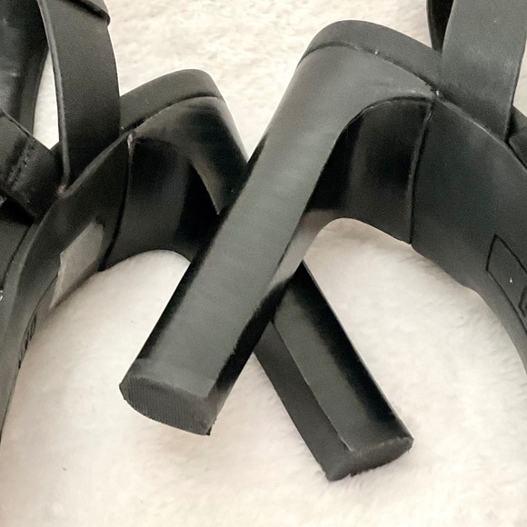 DKNY  BRIA SLINGBACK SANDAL Studded Strappy open toe  Leather Gladiator Size 7M - Picture 10 of 15